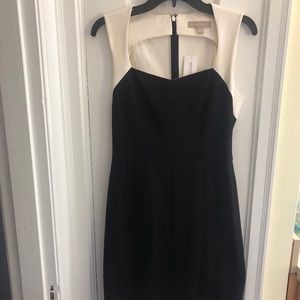 Black & white Banana Republic dress.